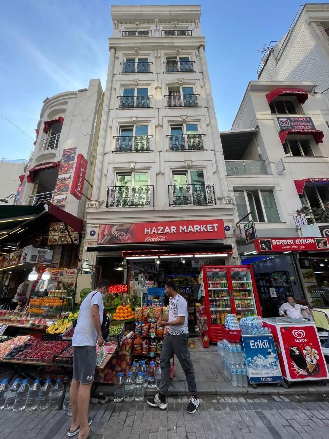 Hazar Hotel Istanbul Exterior foto